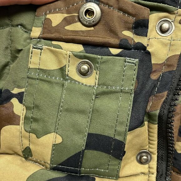 Canada Weather Gear Green Camo Toddler Sleeveless Maintains Warmth Vest- Size 4 - Picture 11 of 16